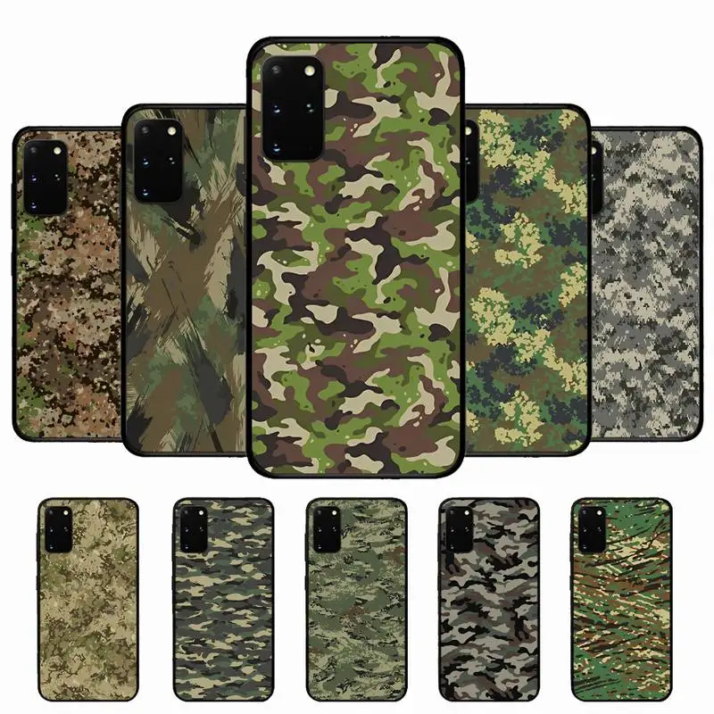 

Camouflage Pattern Camo military Army Phone Case for Samsung S10 21 20 9 8 plus lite S20 UlTRA 7edge