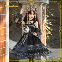 melonshow gothic lolita dress women japanese style palace princess slip vintage dresses sleeveless cute party dress sweet girls