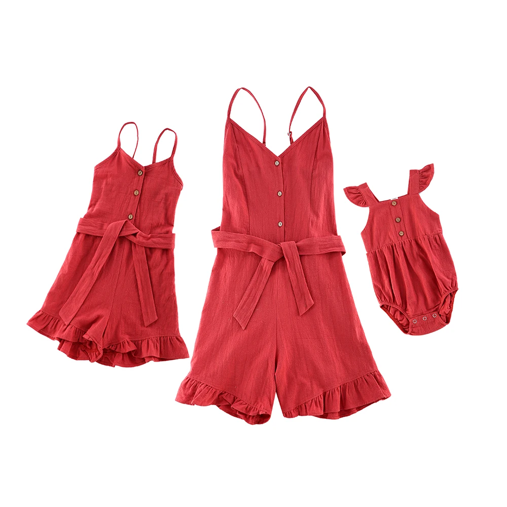 

Новый наряд для мамы и дочки, наряд для родителей и детей, однотонный