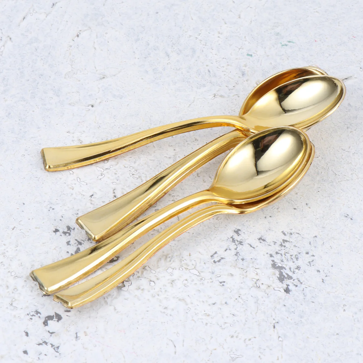 

Spoons Spoon Minidessert Gold Ice Cream Tasting Serving Cupcake Appetizer Cutlery Caketaster Flatware Dinner Forks Coffee Sugar