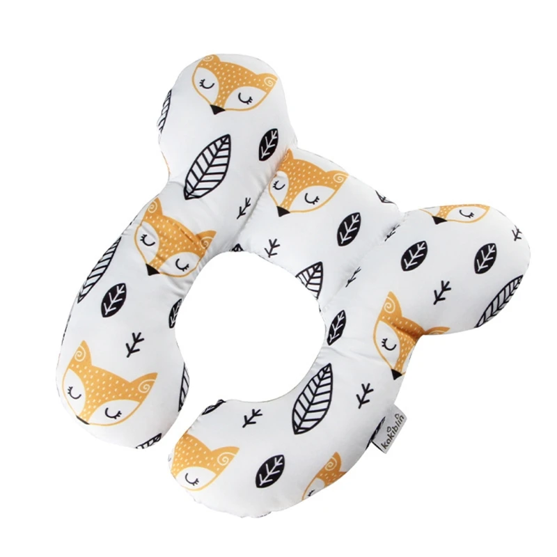 

Happyy baby Baby Cotton Travel Pillow U Shape Headrest Infant Toddler Head Neck Support Cushion Stroller Newborn