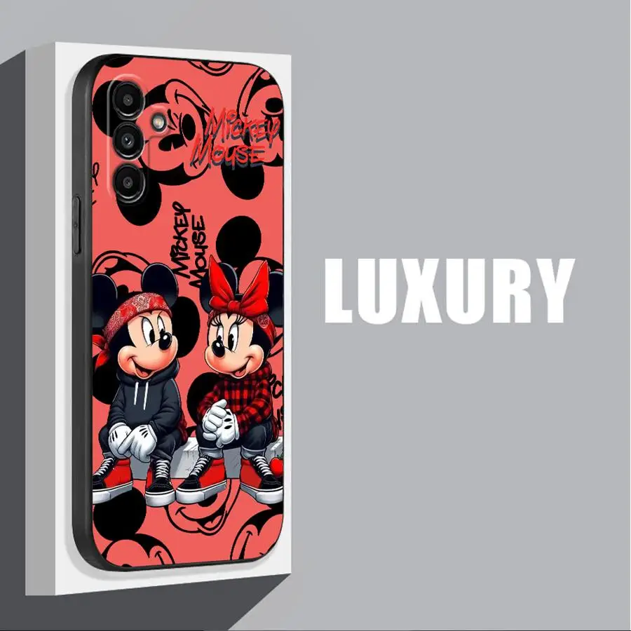 Крутой чехол для телефона Disney с Микки и Минни Маус Samsung Galaxy A20 A05s A04 A10 A10e A10s A20e A20s A30