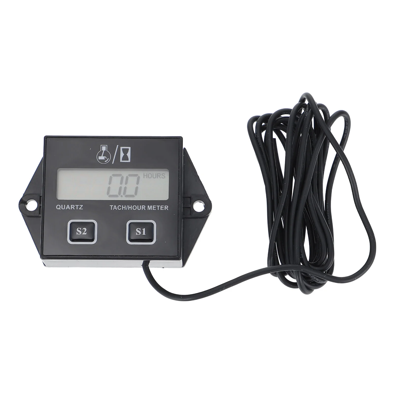 

Engine Timer Digital Gasoline Meter Gauge Motorcycle Tachometer Machine Parts Small Tach Motocross Hour Automotive Accessories