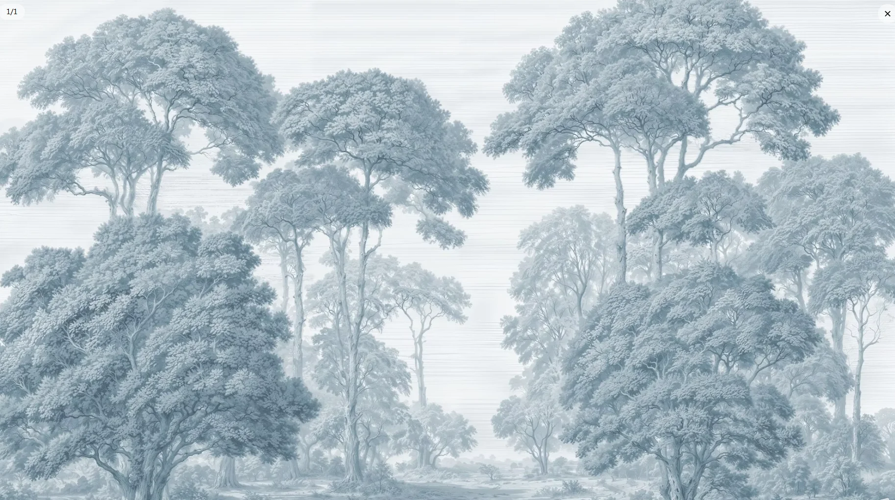 

Шелковые обои Beibehang, черно-белые, с изображением синего лесного оленя, 3D