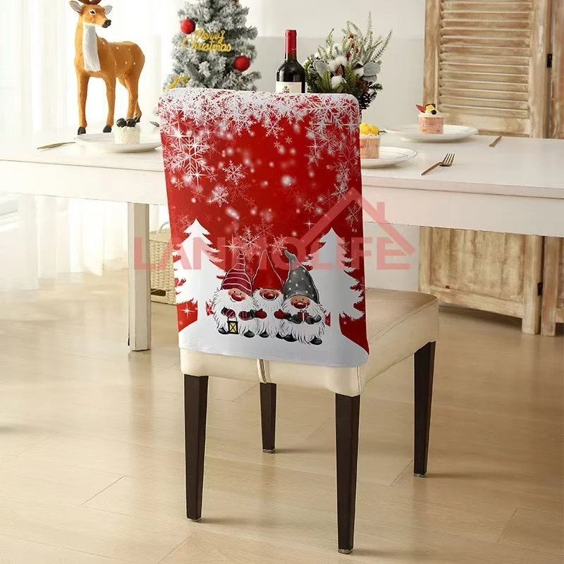 Поиск рождественских чехлов на стулья для столовой эластичные рождественские