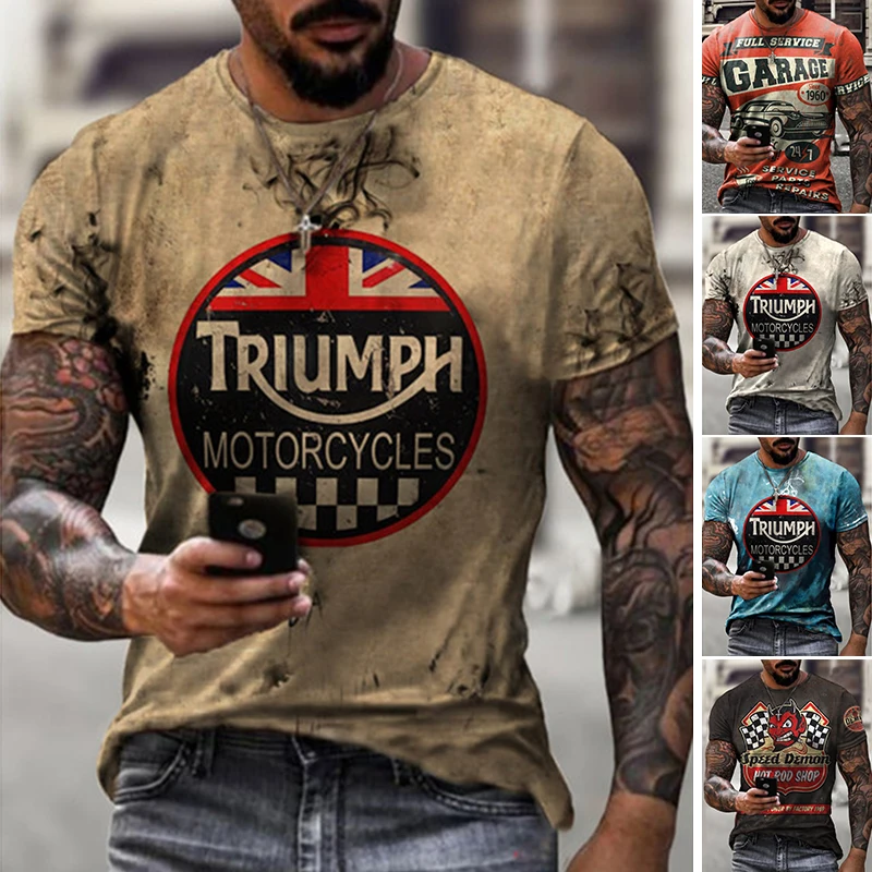 

Рубашка 3dt в стиле ретро, топ с коротким рукавом в европейском и американском стиле, летняя новая мужская рубашка в стиле ретро, футболка с пр...