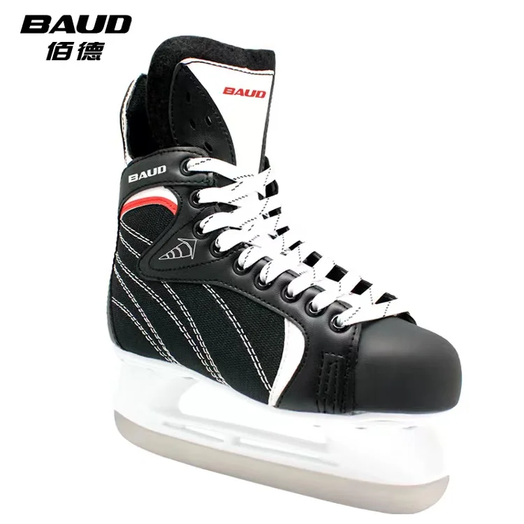 Professional Original Head Ice Hockey Skating Shoes Child Ice Skates Ball Knife Sneakers Real Ice speed skate shoes Patins