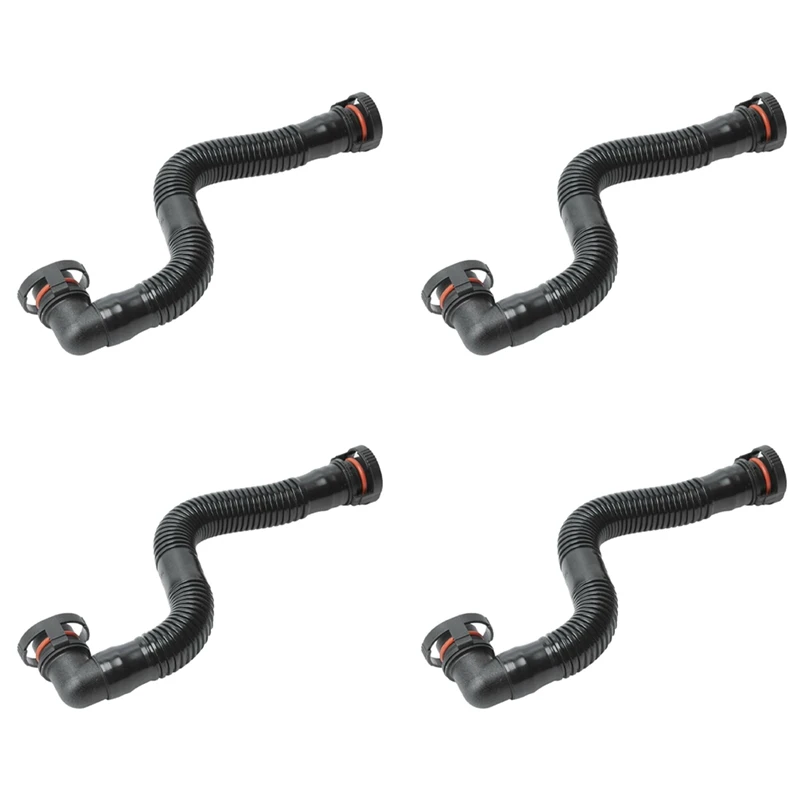 

4X For-Porsche Cayenne 955 4.5L 2003-2006 Engine Crankcase Breather Hose 94810721702