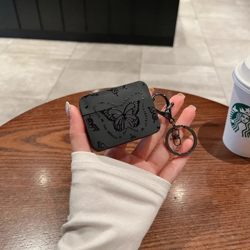 Защитный чехол с бабочкой для Airpods 1/2/3/pro