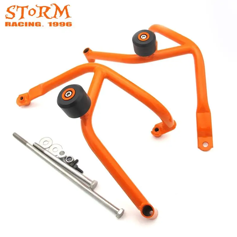 

Motorcycle Accessories Crash Bar Frame Engine Protection Guard Bumper For KTM DUKE390 DUKE 390 2018 2019 2020 2018-2020
