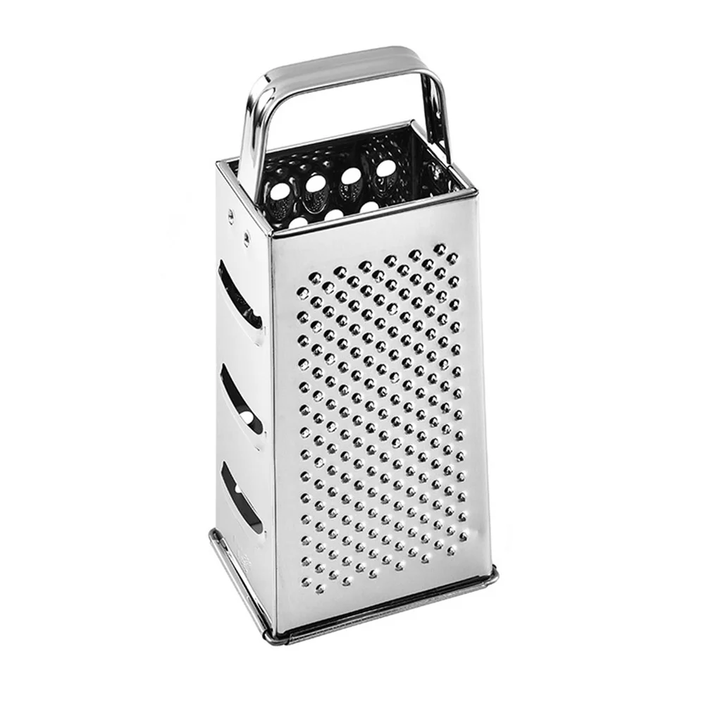 

Grater Cheese Vegetable Kitchen Slicer Box Shredder Potato Garlic Zester Steel Stainless Carrot Grate Multipurpose Professional