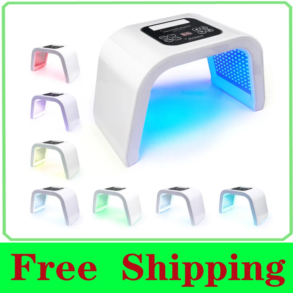 Professional 7 Colors PDT Led Mask Facial Light Therapy Skin Rejuvenation Device Spa Acne Remover Anti-Wrinkle Beauty