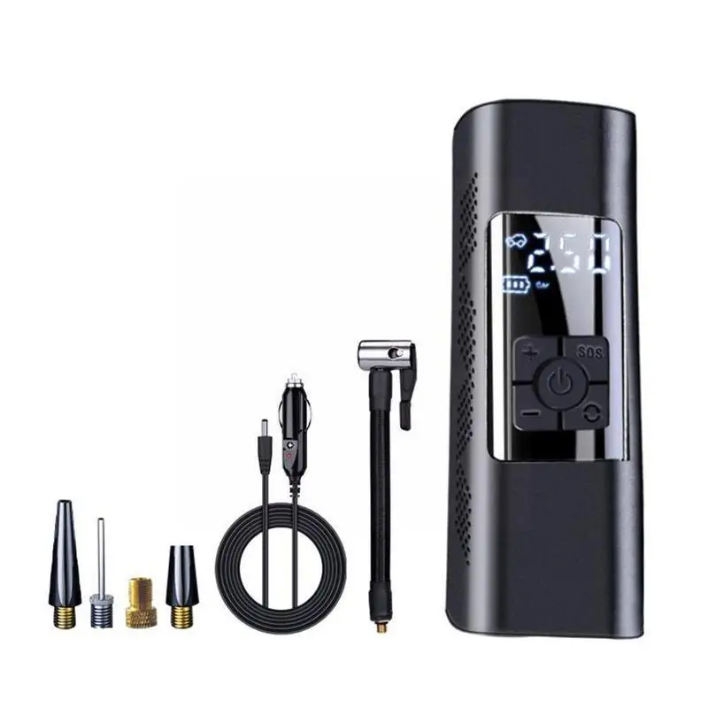 

150psi Wired Pump 6000ma Tire Inflator Cordless Portable Compressor Digital Car Tyre Pump For Tires Balls Use K8s9