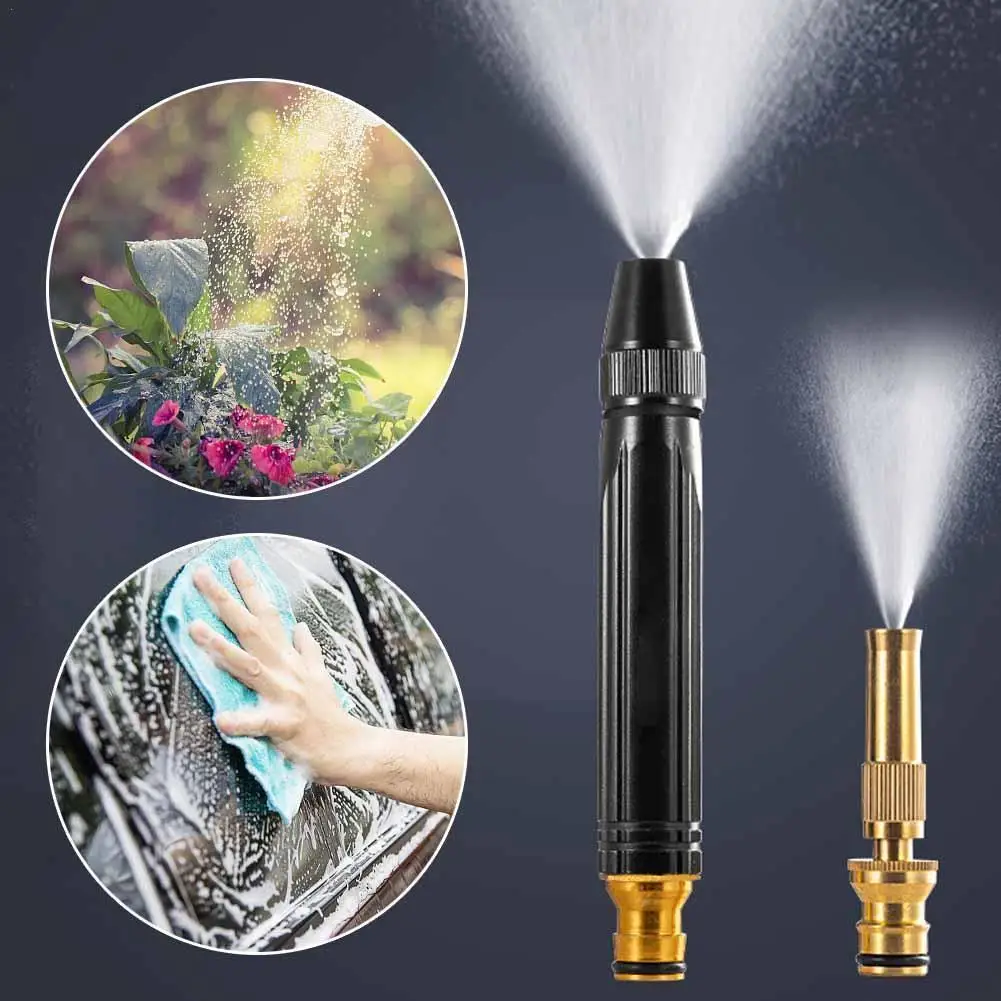 

High-Pressure Water Gun Sprinkler Head For Cleaning Car Wash Machine Garden Watering Hose Nozzle Sprinkler Foam Water Gun W9U2