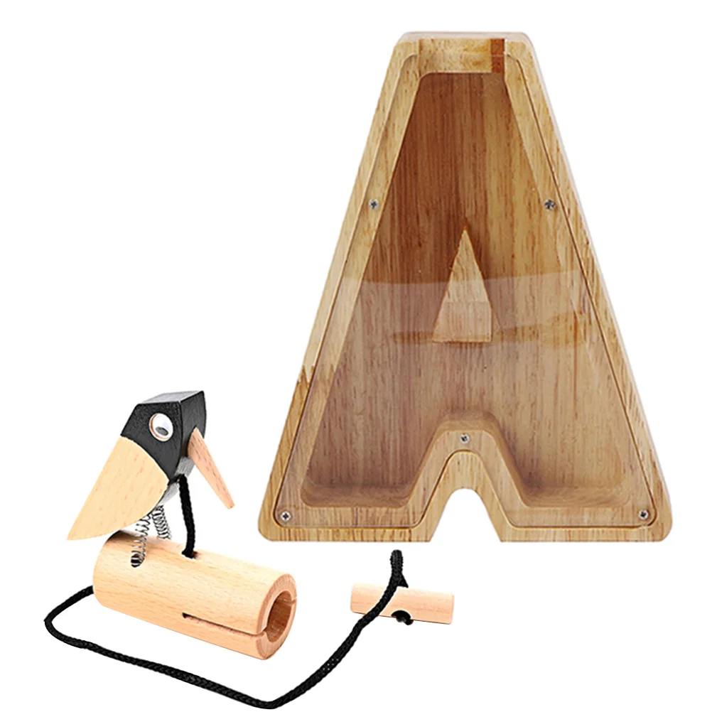 

Копилка для денег, Детская копилка, Деревянная Детская копилка для игр, компактные аксессуары, очаровательные декоративные нежные забавные