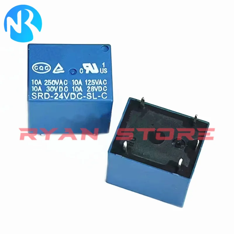 10 шт. новинка 100% реле мощности фотолампа фотосессия SRD 12 В постоянного тока SL C 10A 250