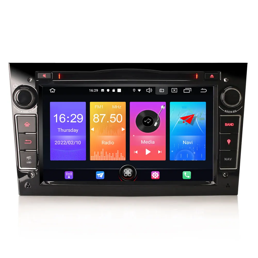 Автомобильный мультимедийный DVD-плеер 7 дюймов Android 10 0 GPS-радио для Opel/Vauxhall/Holden Tigra