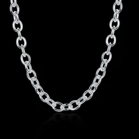 special offer 925 stamp silver necklace for woman men fashion charm 18 inch fine chain luxury jewelry lady party wdding gift