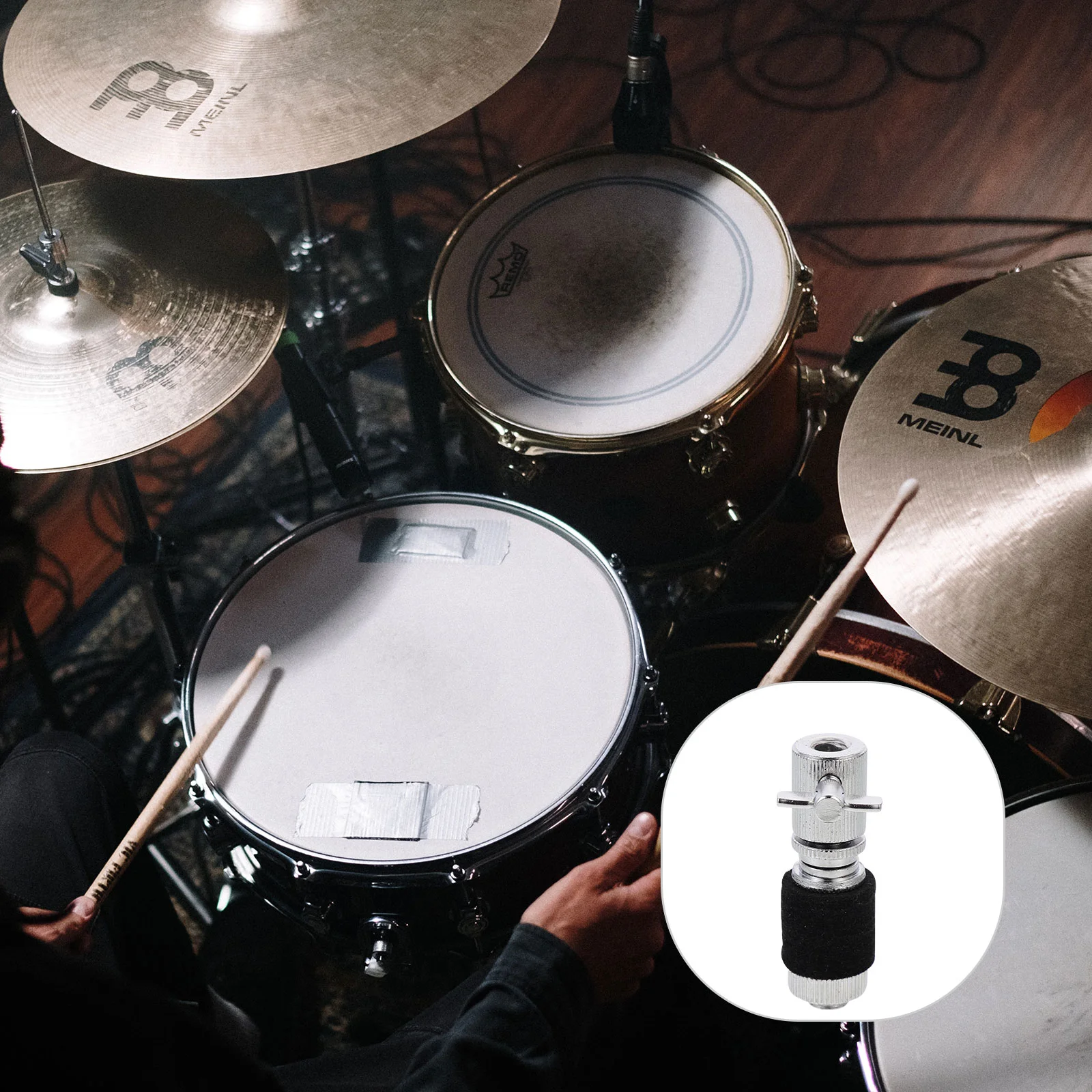 

Clutch Drum Hat Cymbal Jazz Accessories Drop Parts Metal Instrument Stand Post Felts Setreplacement Holestandard Iron Part