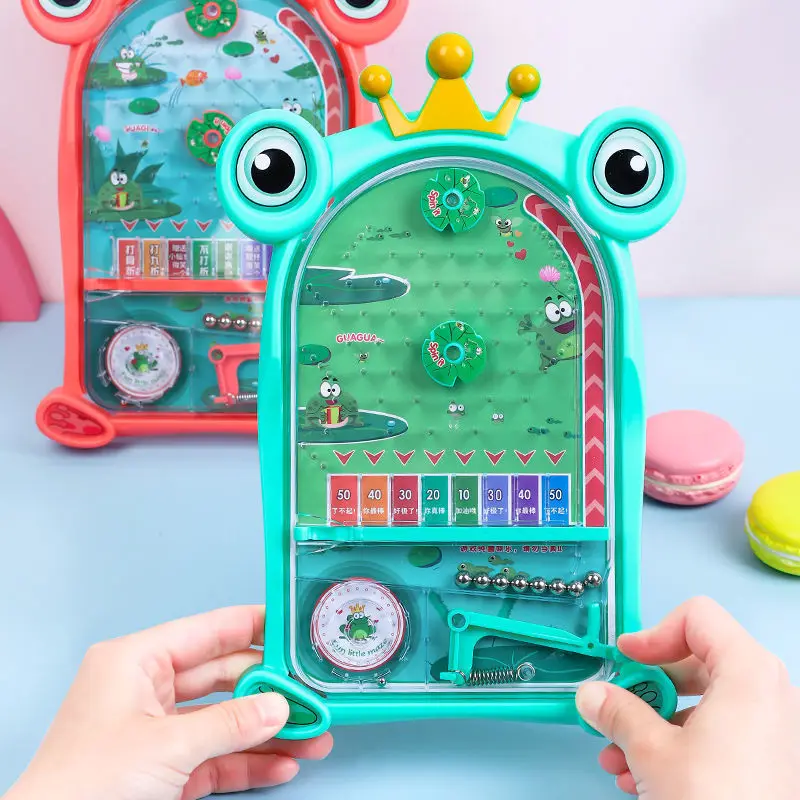 

Montessori Tabletop Pinball Game Parenting Pinball Game Parent-child Education Interactive Funny Toy Child Shooting Game Toys