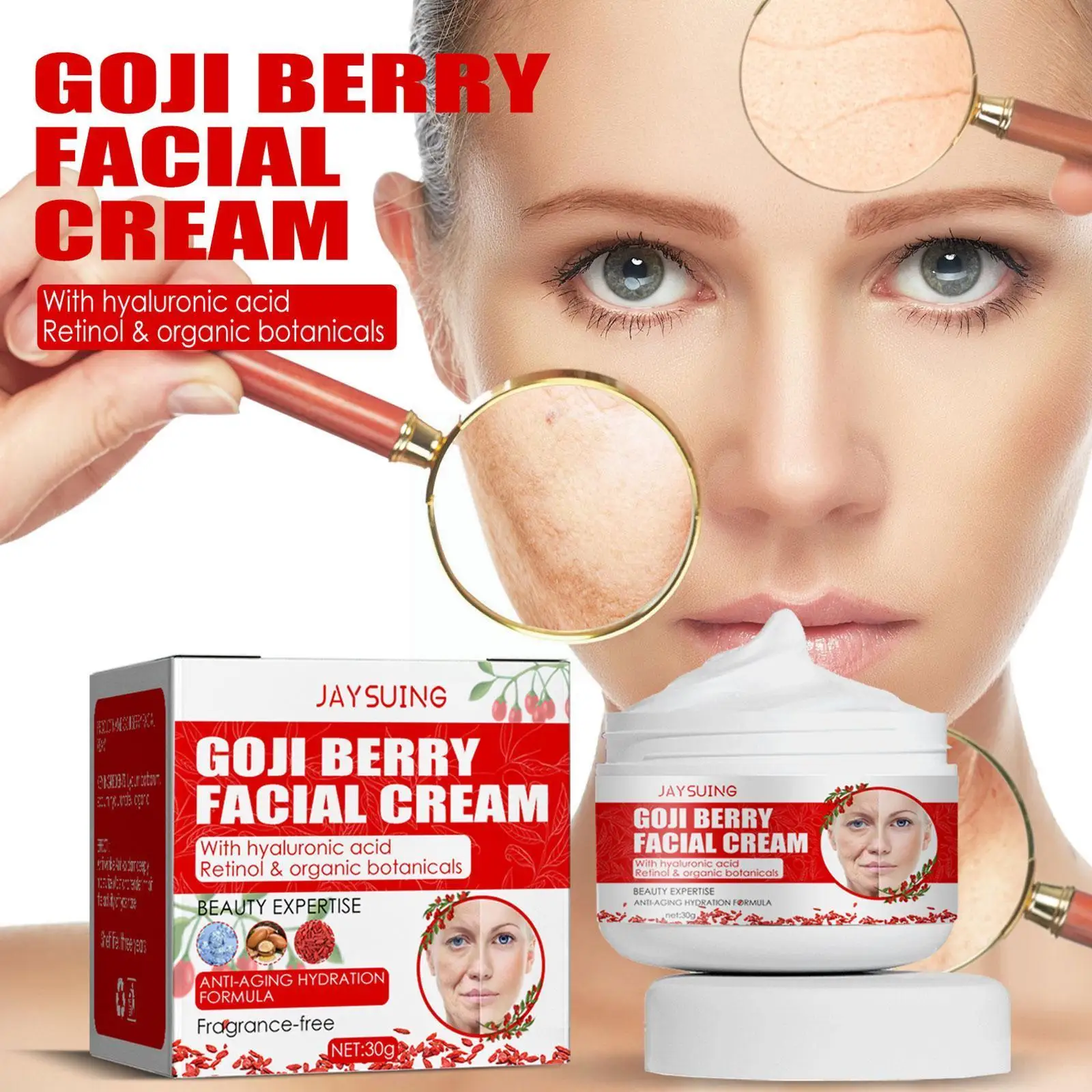 

Женский антиокислительный отбеливающий крем для лица, 30 г