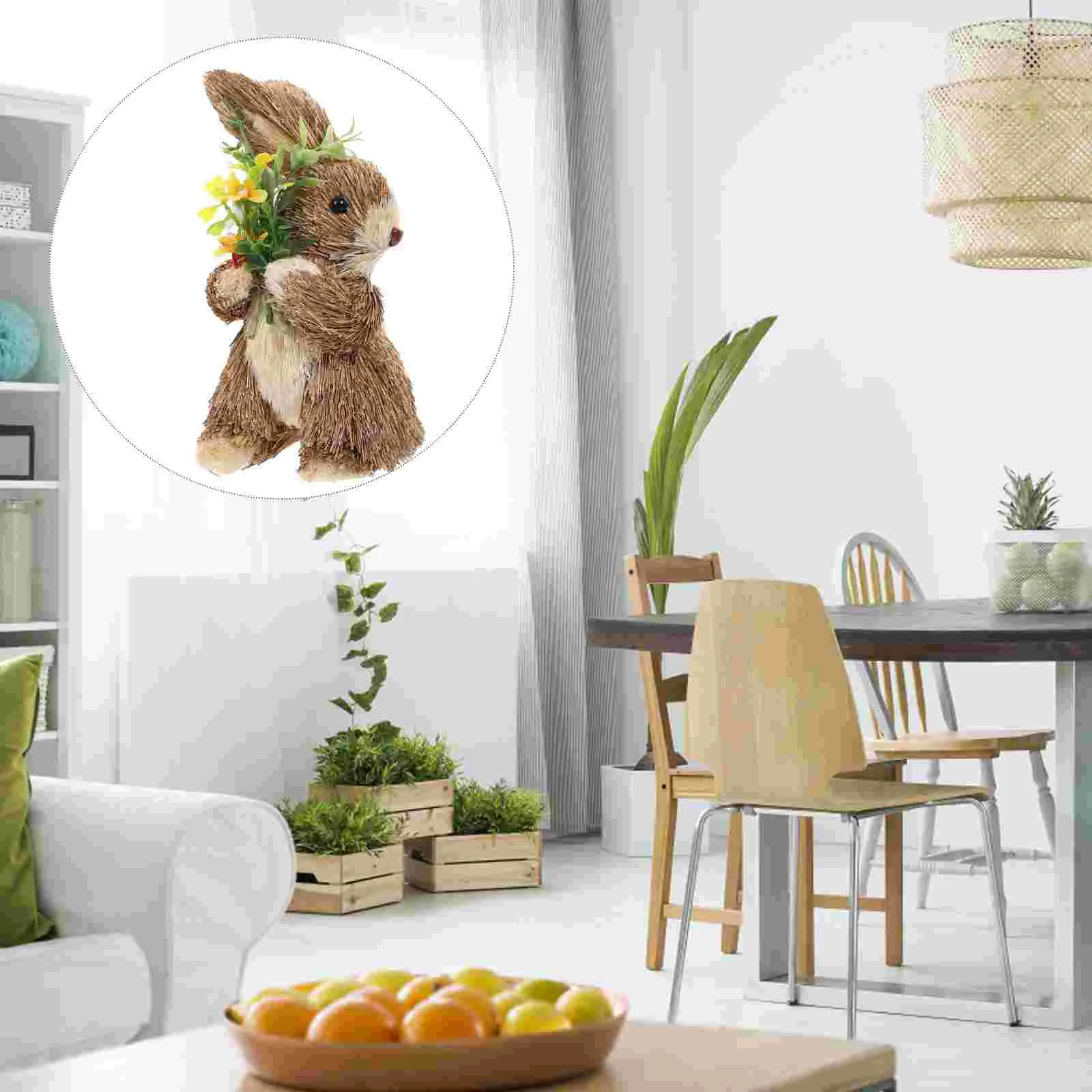 

1Pc Bunny Rabbit Figurine Rabbit Toy Rabbit Action Figures