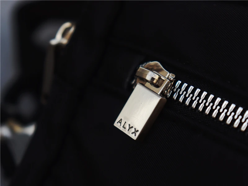 ALYX Bag Men Women 1:1 Black 1017 9SM Backpack Metal Buckles ALYX Bags