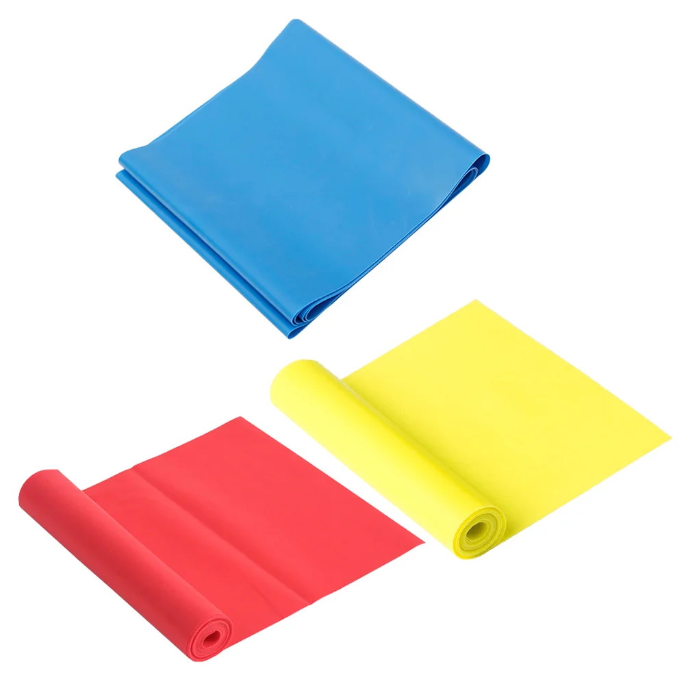 

3 Pcs Elastic Bands Yoga Strap Resistance Exercise Fitness Tension Tool Stretch