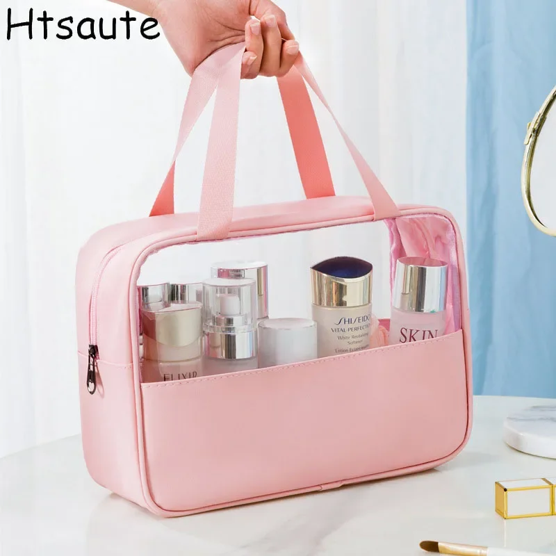 

Portable Outdoor Girls Make Up Organizer Cases Women Cosmetic Bag Waterproof Female Storage Makeup Cases Storage Bag