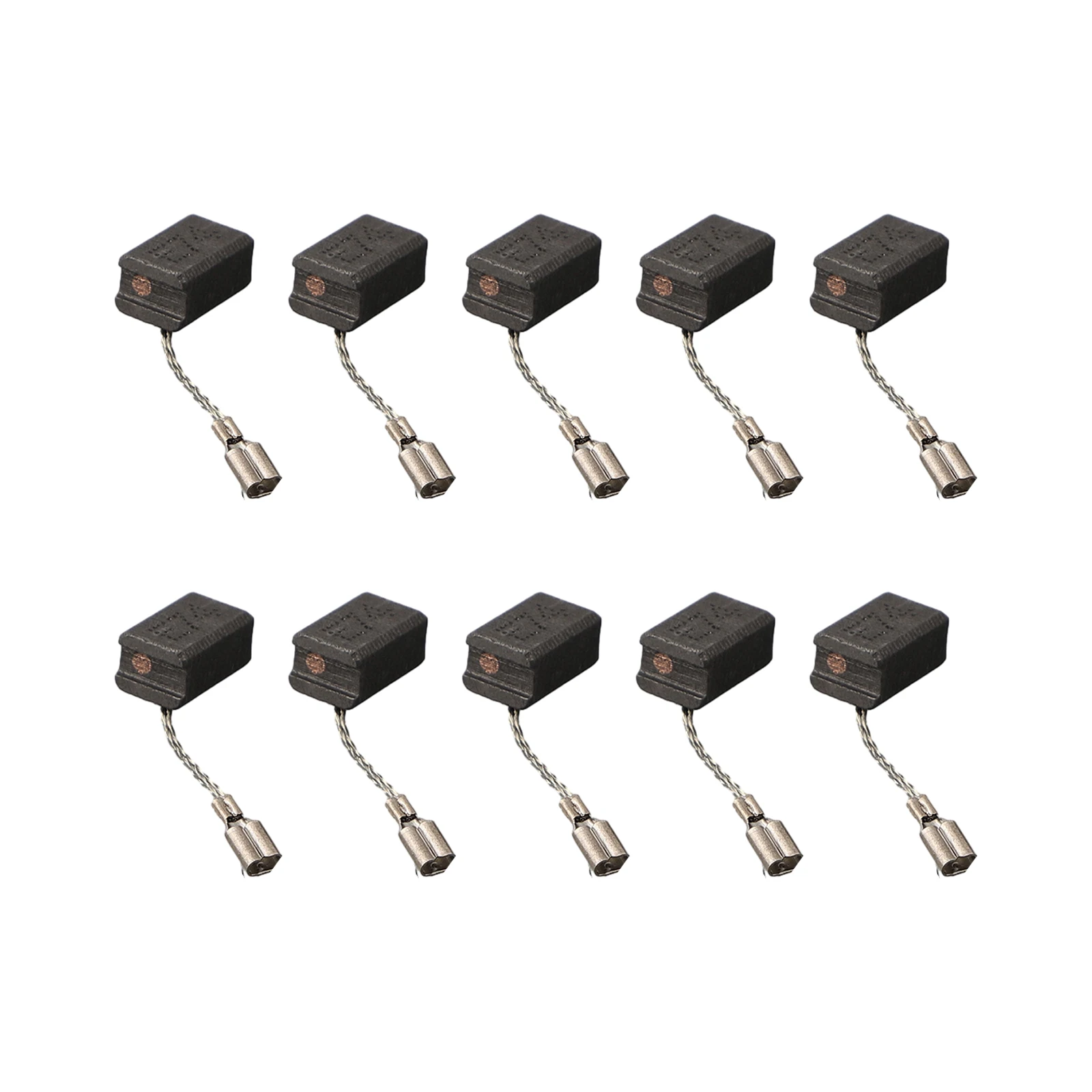 Фото Долговечные угольные щетки, совместимые с Bosch E74/GWS7 100/GWS7 125/GWS7 100T/GOP250CE, набор из 10 штук. №1