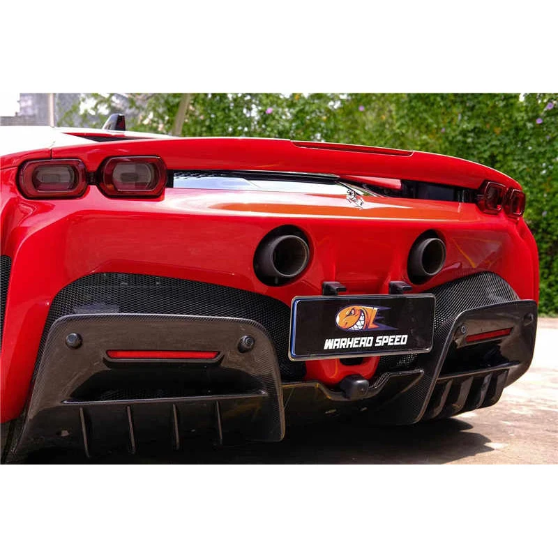 Передняя лопата из углеродного волокна для Ferrari SF90 модернизированный OEM