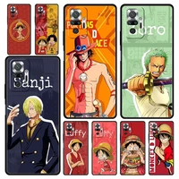 one piece monkey d luffy phone case for xiaomi redmi note 11 10 pro 9s 11s 9 8 7 8t 9c 9a 8a 10s k40 k50 gaming 9t soft cover