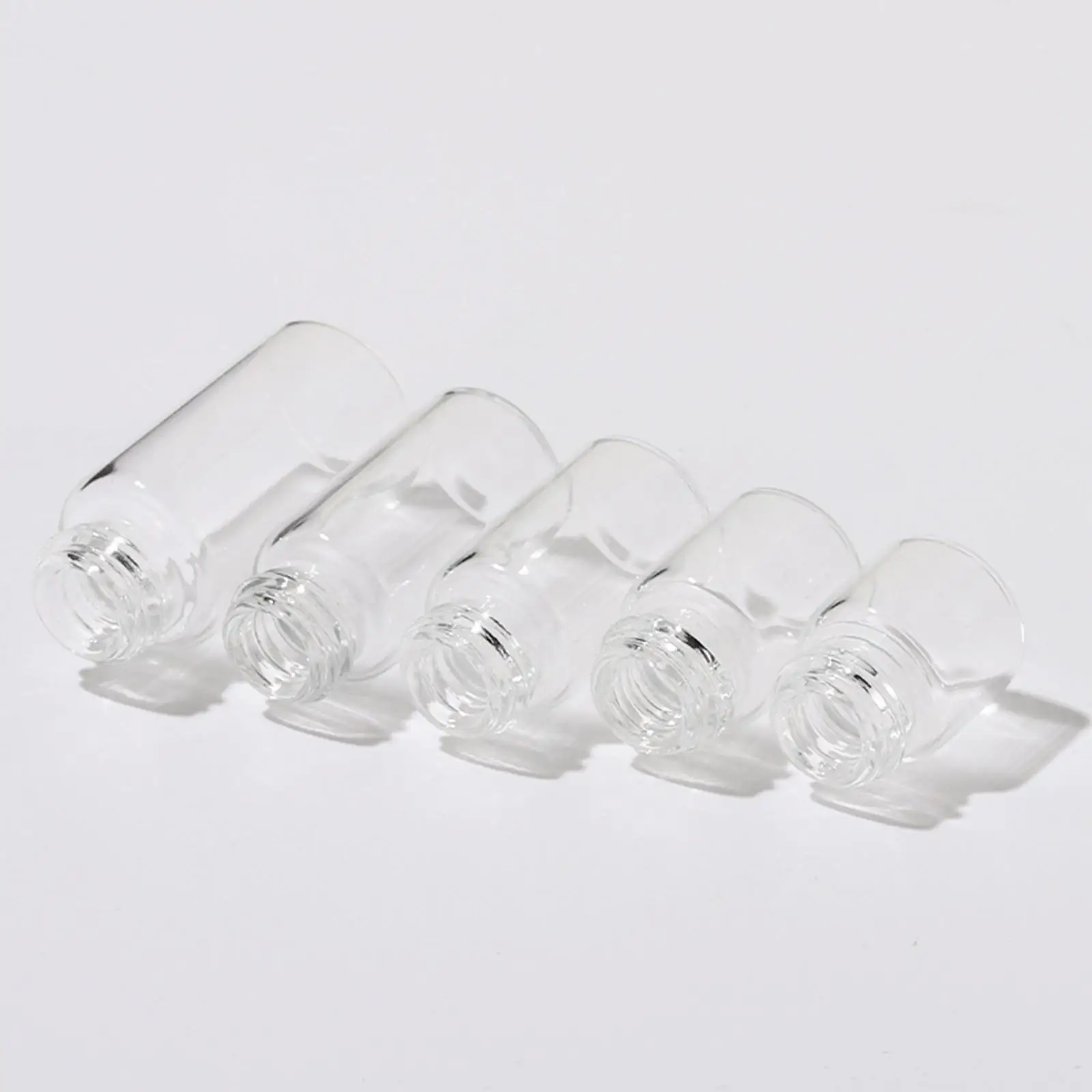 

20 Pieces Empty Glass Dropper Bottles Containers for Perfume Oils Liquids Black 2ml