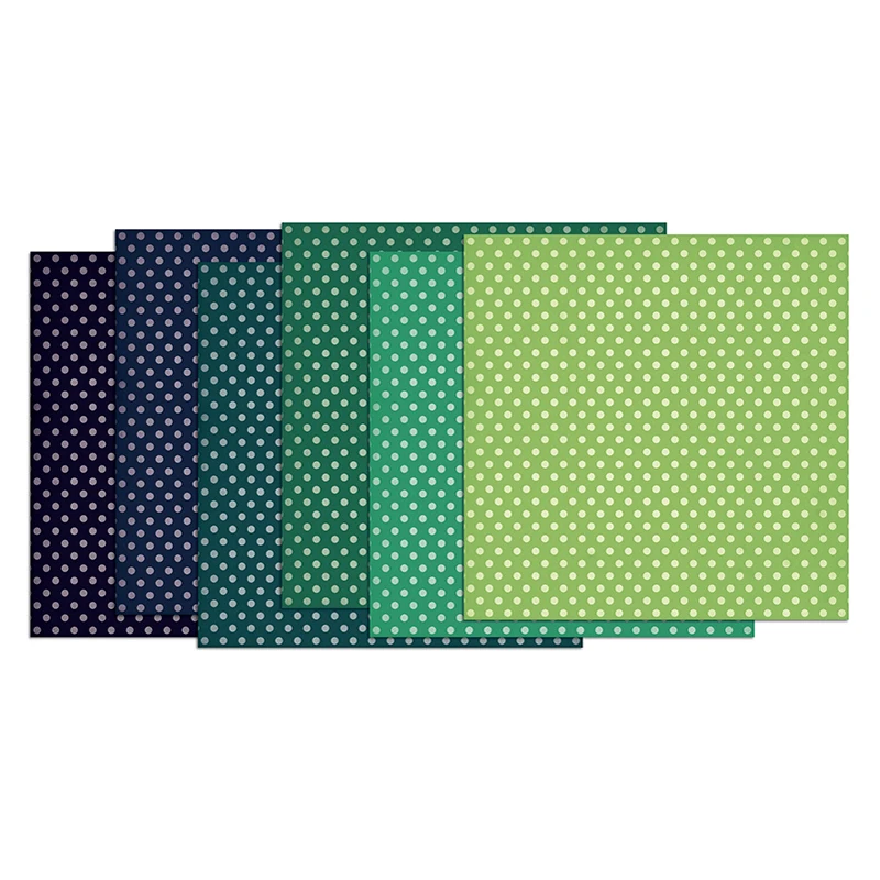 KSCRAFT 6 &quotодносторонний Печатный базовый точечный рисунок креативная бумажная