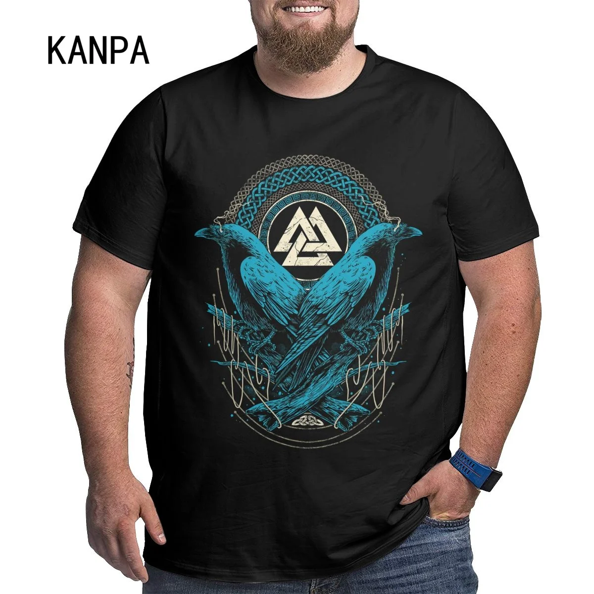 Футболка мужская оверсайз с коротким рукавом Повседневная рубашка из 100% хлопка