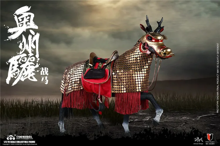 

COOMODEL SE084 1/6 Soldier Empire Series - Aozhou Li War Horse Deluxe Edition Fit 12" Action Figure In Stock