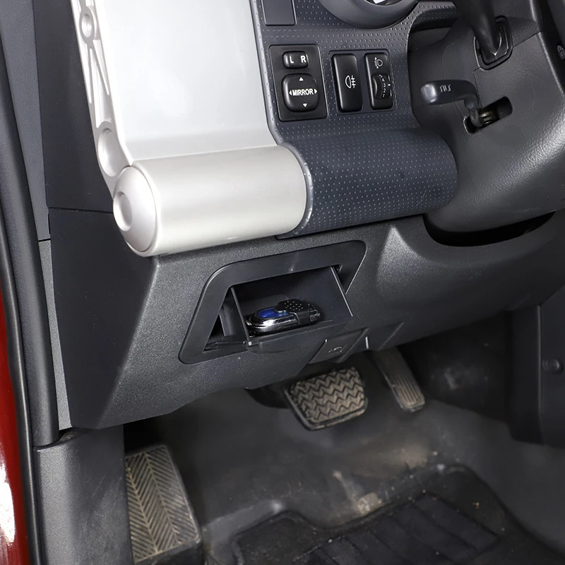 Черный ABS приборная панель автомобиля положение вождения ящик для хранения