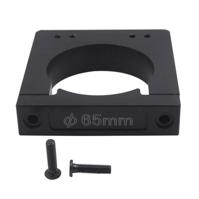 

Spindle Motor Holder Motor Bracket 52/65/80mm Aluminum Shaft Spindle Motor Mount Kit for cnc Router Engraver Dropshipping