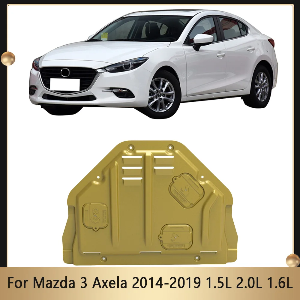

Engine Baffle Protection Plate Lower Guard Plate Engine Shield For Mazda 3 Axela 2014-2019 1.5L 2.0L 1.6L Protector Fender