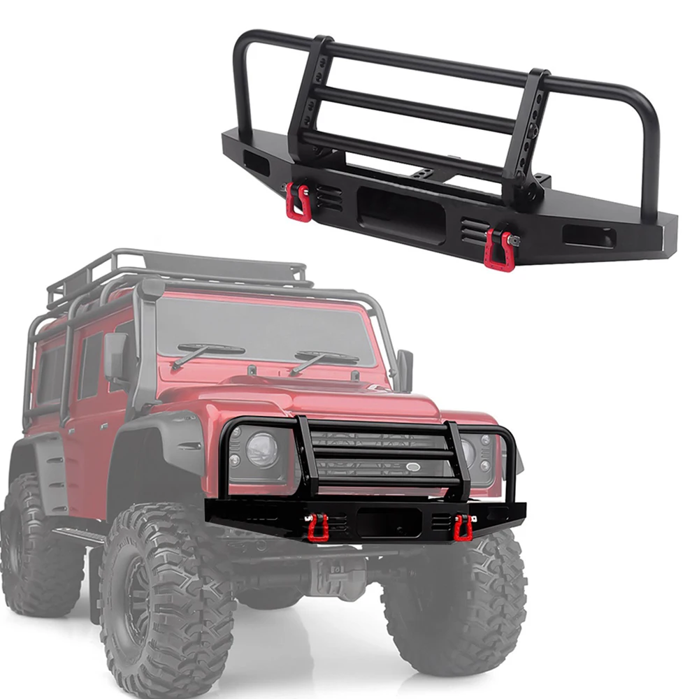 Metal Adjustable Front Bumper for 1/10 RC Crawler Car TRX 4 Defender  Axial SCX10 SCX10 II 90046 90047 SCX10 III
