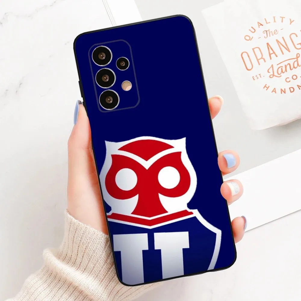 C- Chile University Logo Phone Case For Samsung Galaxy A20 A21s A22 A31 A32 A52 A53 A72 73 A80 A91Soft Black Cover