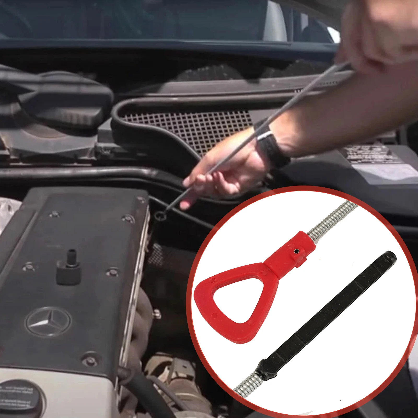 

722,6 1220 мм щуп коробки передач для Mercedes Benz W140 W203 W220 W210 W211 140589152100 масляный инструмент для измерения уровня жидкости коробки передач