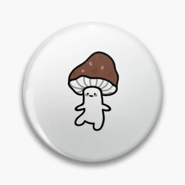 

Fungi Friends Customizable Soft Button Pin Metal Badge Cute Brooch Funny Gift Lover Women Creative Lapel Pin Decor Cartoon