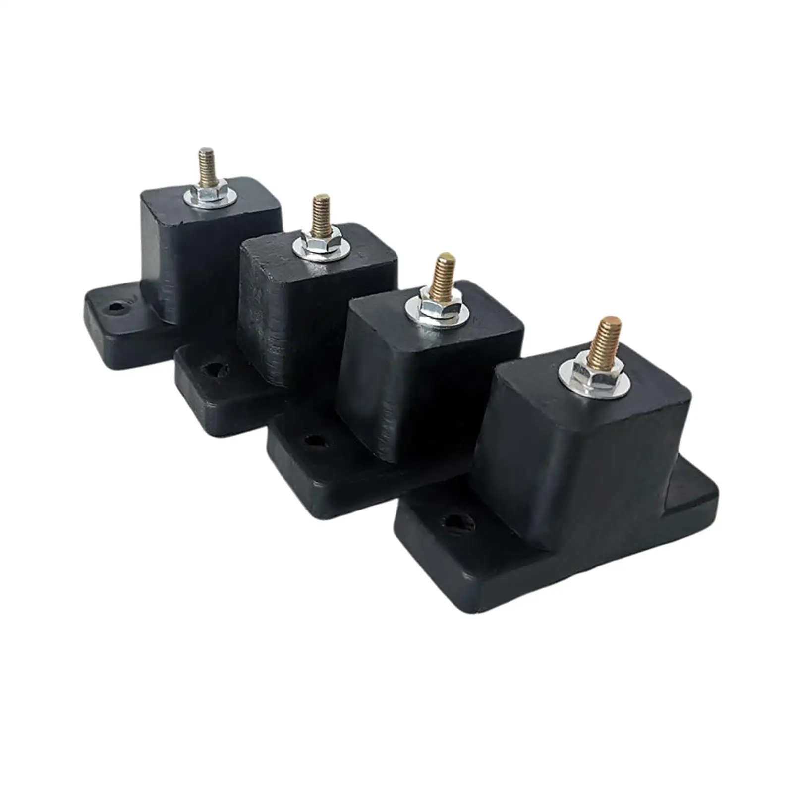 

4x Rubber Mount Shock Absorber Noise Isolator Anti Skid Anti Vibration Pad for