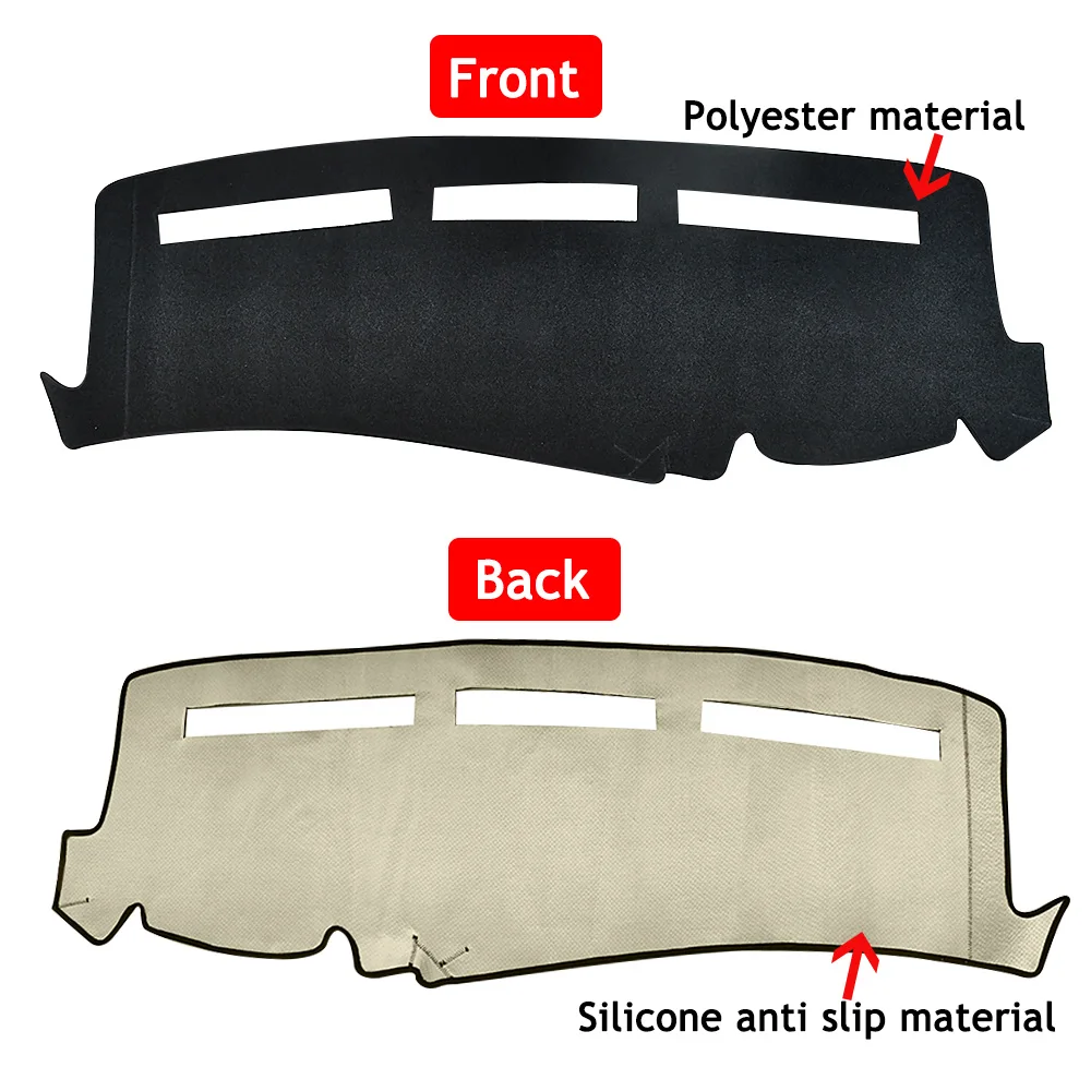 Фото Pop для Chevrolet Silverado 1500 2500 3500 1999-2006, коврик для приборной панели автомобиля, избегайте света, анти-УФ-нескользящий коврик, аксессуары для ковров №2