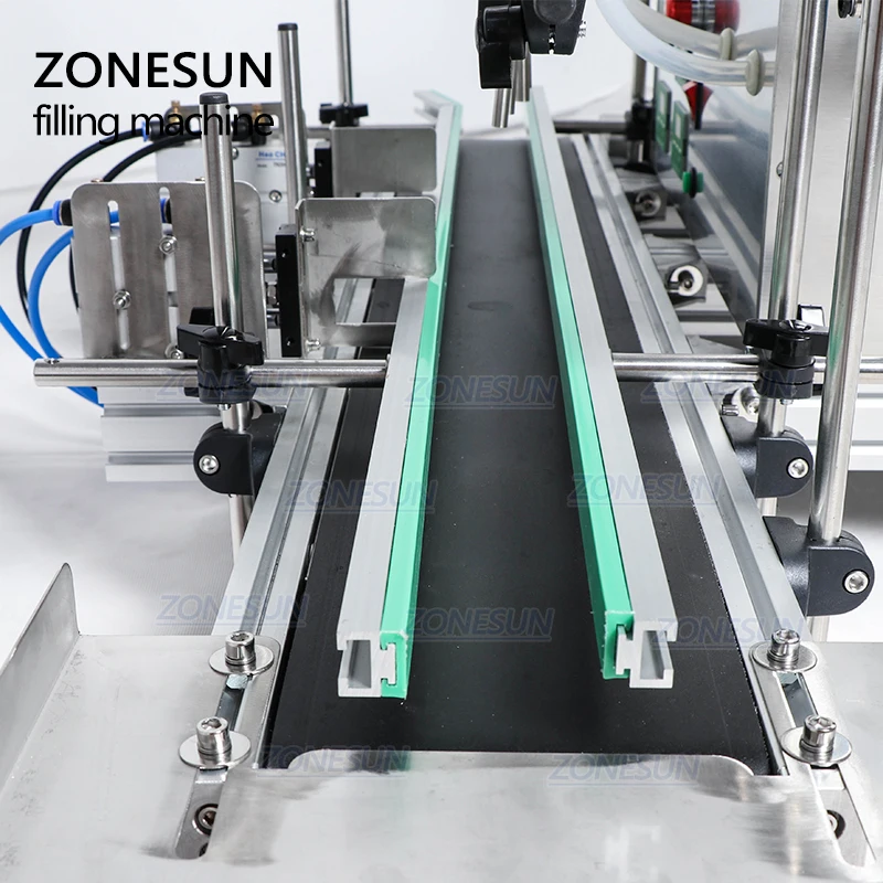 ZONESUN 4 Nozzles Benchtop Automatic Juice Water Filler Soft Drinks Liquid Bottling Filling Machine Line | Бытовая техника