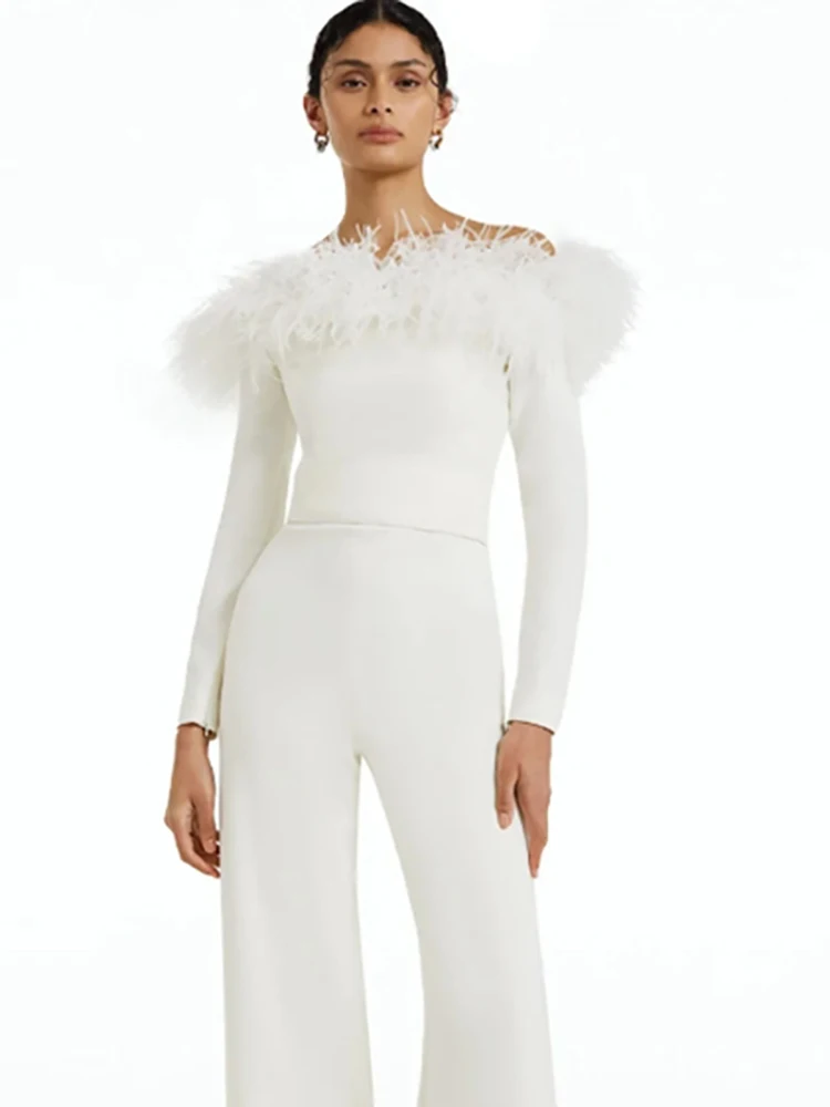 Рисунок 6 - Женский вечерний комбинезон без бретелек DEAT