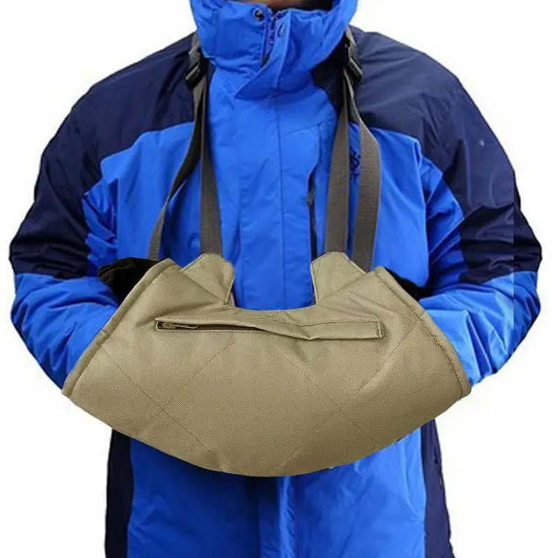 

Обогреватель для рук, обогревающая термоперчатка для холодной погоды, поясная сумка, флисовый обогреватель для рук для охоты, уличная хлопк...