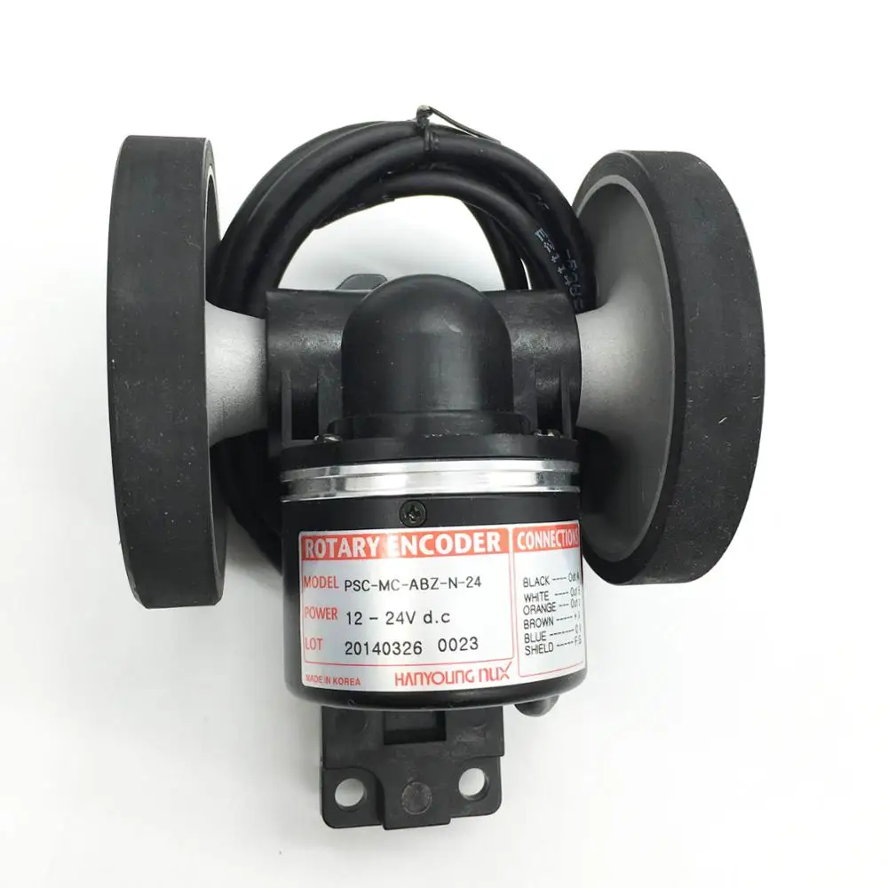 

Length transmitter PSC-MC-ABZ-N-24 rotary encoder with wheel