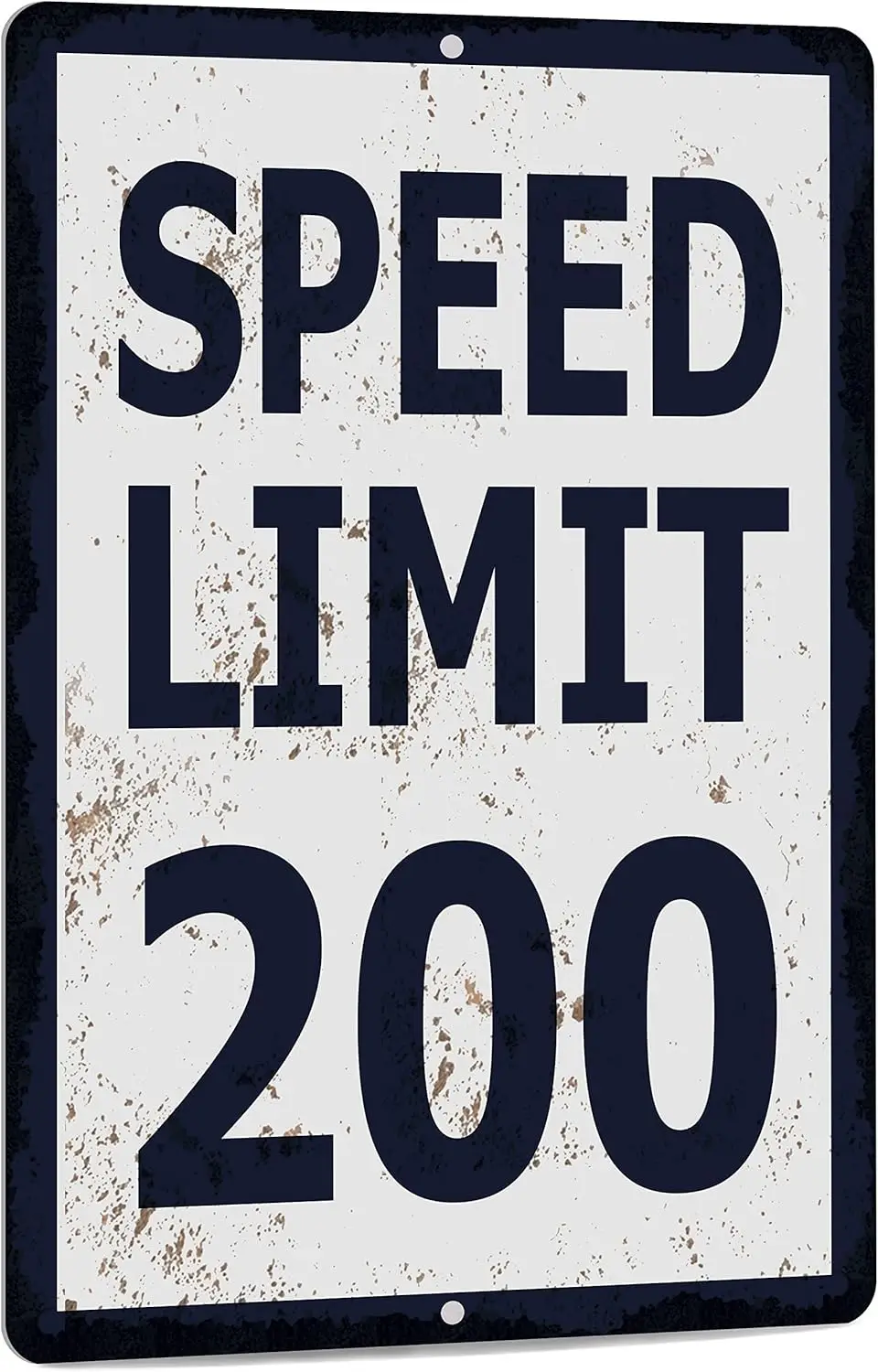 Забавный Mechnc Metl Sgn Wll Decor Mn Cve Br Speed Lmt 200 миль в час